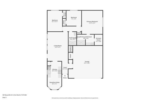 767 Deauville Circle E, Fort Worth, TX 76108
