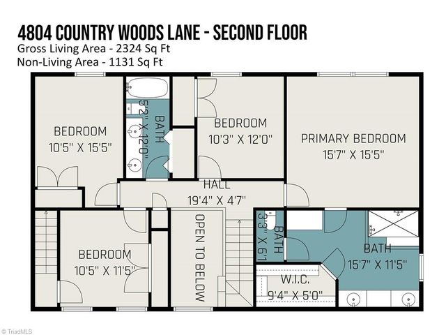 4804 Country Woods Lane, Greensboro, NC 27410