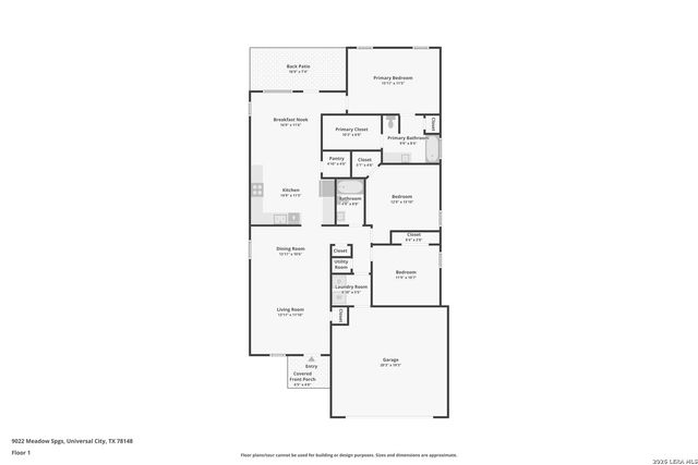 9022 Meadow Spgs, Universal City, TX 78148