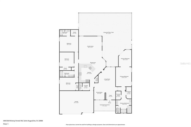 448 OLD HICKORY FOREST ROAD, St Augustine, FL 32084