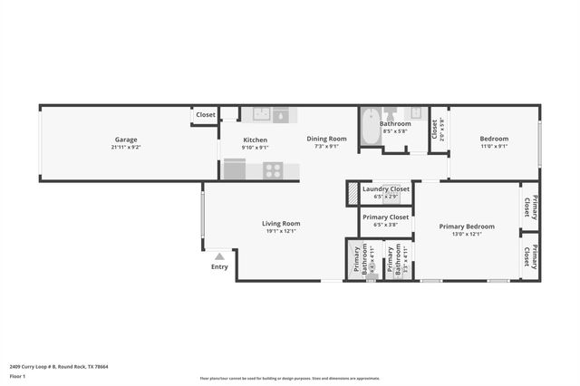 2409B Curry Loop, Round Rock, TX 78664