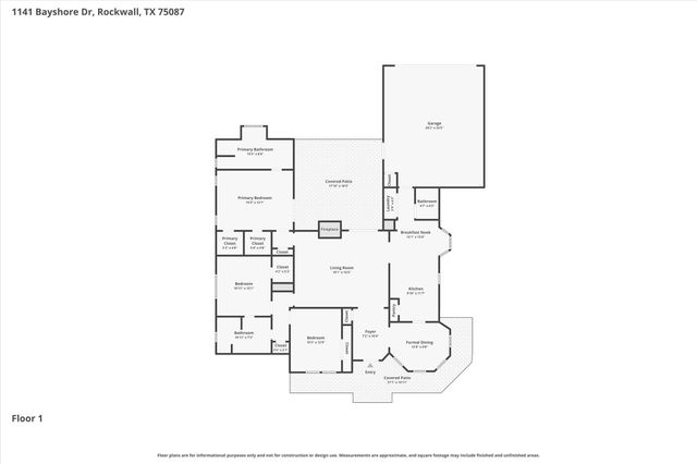 1141 Bayshore Drive, Rockwall, TX 75087