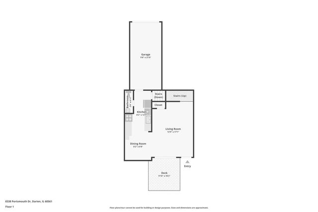 8338 Portsmouth Drive B, Darien, IL 60561