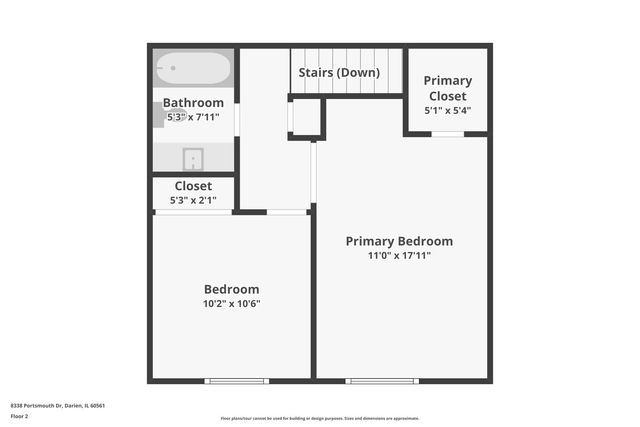 8338 Portsmouth Drive B, Darien, IL 60561