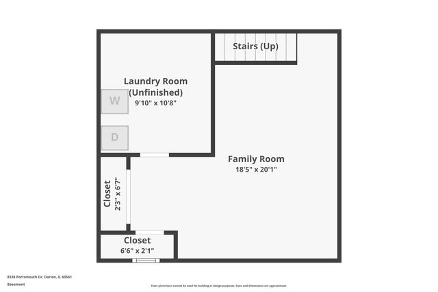 8338 Portsmouth Drive B, Darien, IL 60561