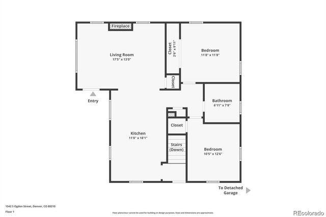 1542 S Ogden Street, Denver, CO 80210