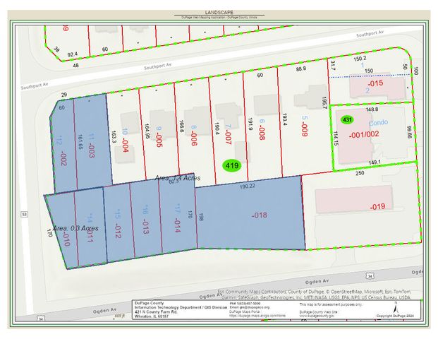 Lots 11 and 12 Rt 53 and Ogden Avenue, Lisle, IL 60532
