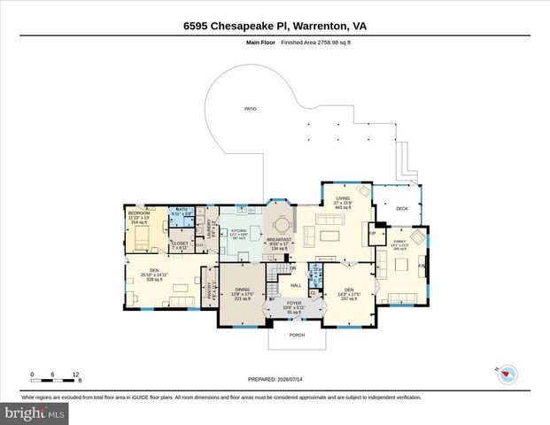 6595 CHESAPEAKE PL, Warrenton, VA 20187