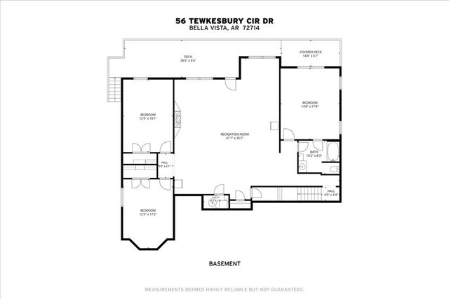 56 Tewkesbury Circle Drive, Bella Vista, AR 72714