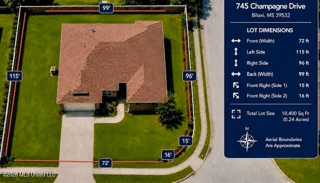 745 Champagne Drive, Biloxi, MS 39532
