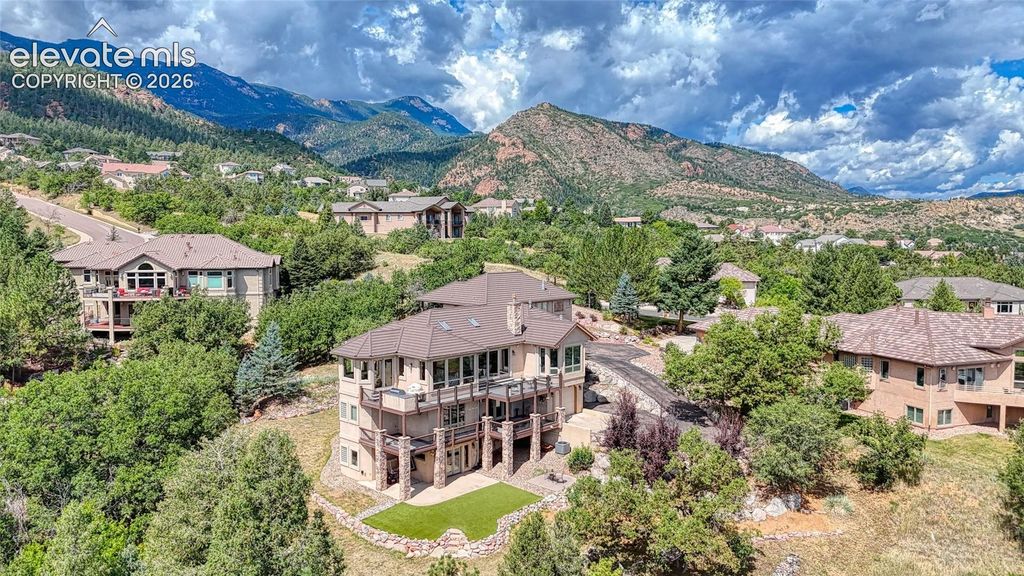 585 Vista Grande Drive, Colorado Springs, CO 80906 — exterior