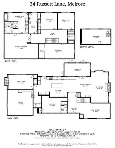 34 Russett Ln, Melrose, MA 02176