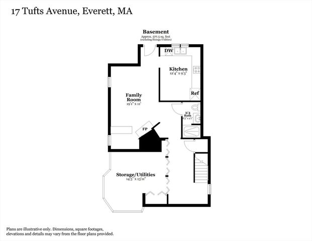 17 Tufts Avenue, Everett, MA 02149