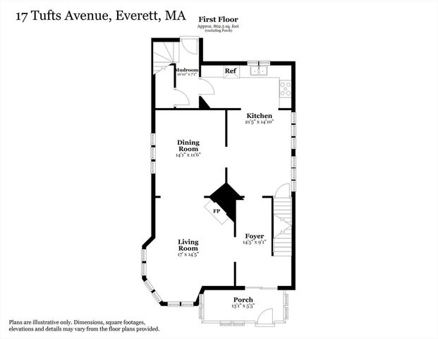 17 Tufts Avenue, Everett, MA 02149