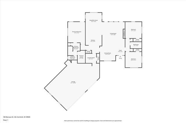 185 Bereau Drive, Mc Cormick, SC 29835