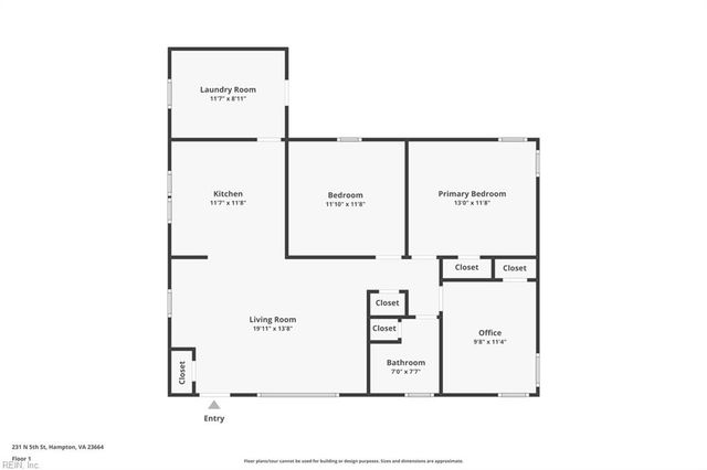 231 N Fifth ST, Hampton, VA 23669