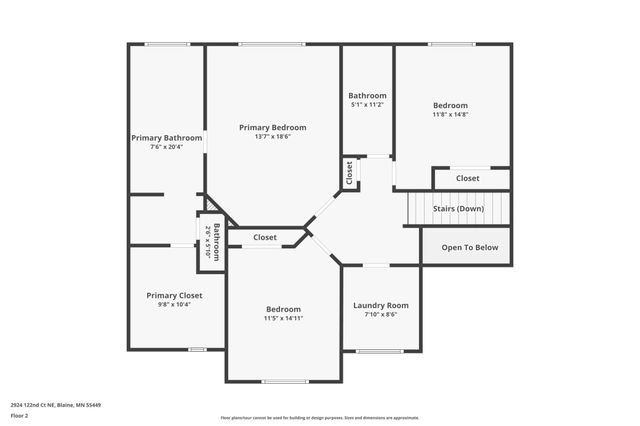 2924 122nd Court NE, Blaine, MN 55449