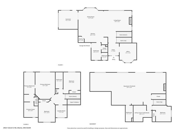 2924 122nd Court NE, Blaine, MN 55449