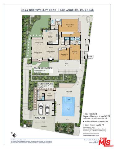 2544 Greenvalley Road, Los Angeles, CA 90046