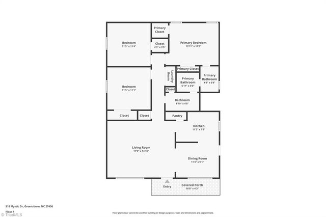 518 Mystic Drive, Greensboro, NC 27406