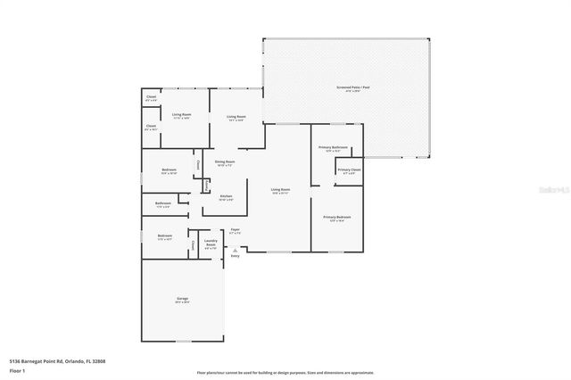5136 BARNEGAT POINT ROAD, Orlando, FL 32808