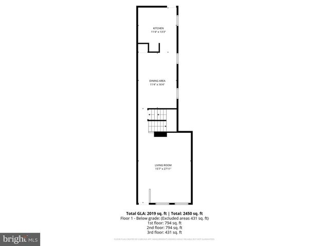 1107 N GILMOR ST, Baltimore, MD 21217