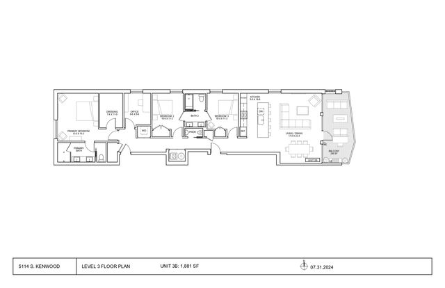 5114 S Kenwood Avenue 3B, Chicago, IL 60615