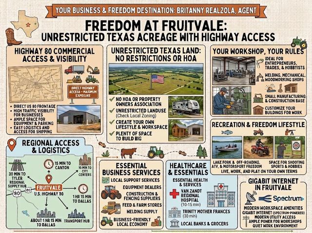 10976 US Highway 80, Fruitvale, TX 75127
