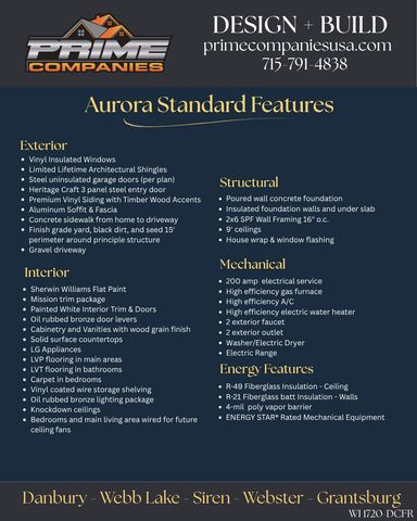 4603 Setting Sun Trail Way, Danbury, WI 54830