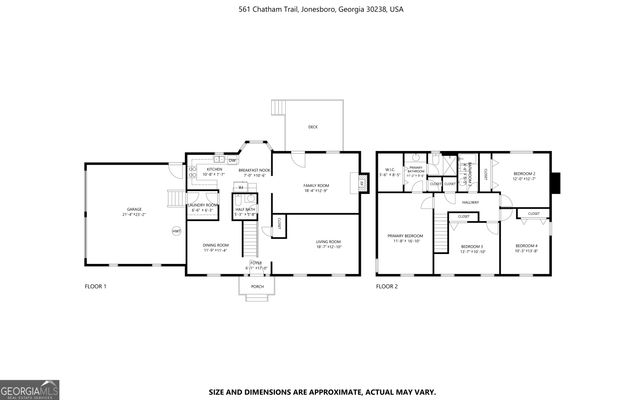 561 Chatham Trail, Jonesboro, GA 30238