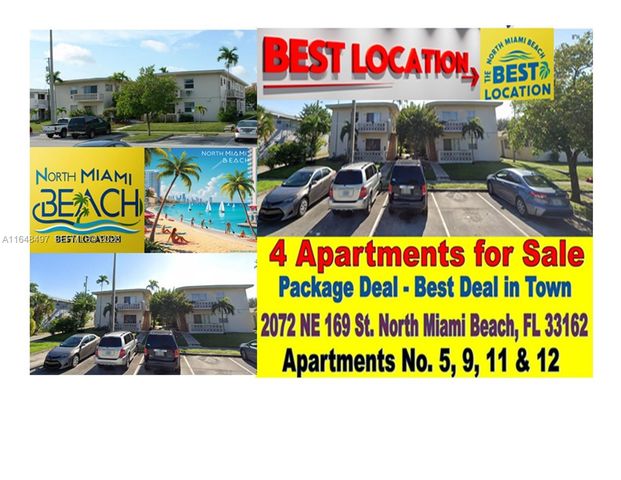 2072 NE 169th St Apartments 9, 11, 12 5, North Miami Beach, FL 33162