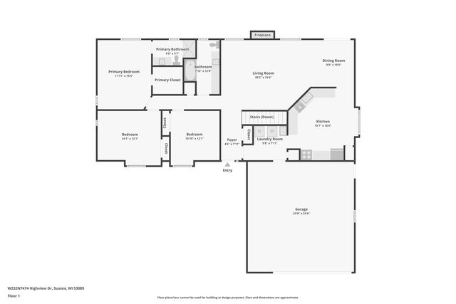 W232N7474 Highview DRIVE, Sussex, WI 53089