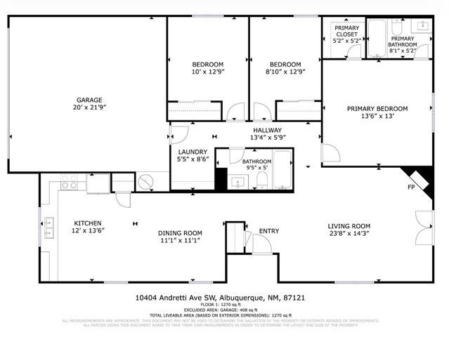 10404 Andretti Avenue SW, Albuquerque, NM 87121
