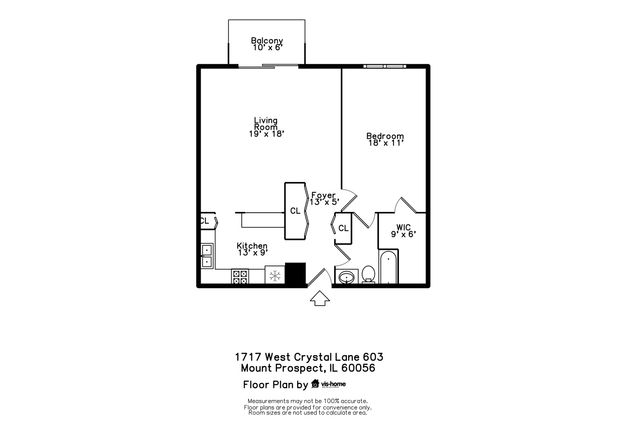 1717 W Crystal Lane 603, Mount Prospect, IL 60056