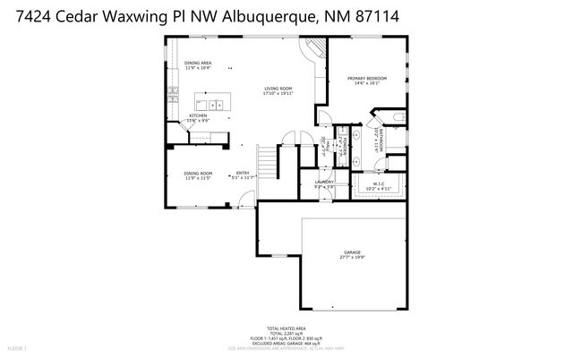 7424 Cedar Waxwing Place NW, Albuquerque, NM 87114