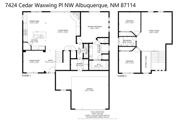 7424 Cedar Waxwing Place NW, Albuquerque, NM 87114