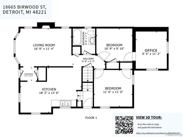 18665 Birwood Street, Detroit, MI 48221