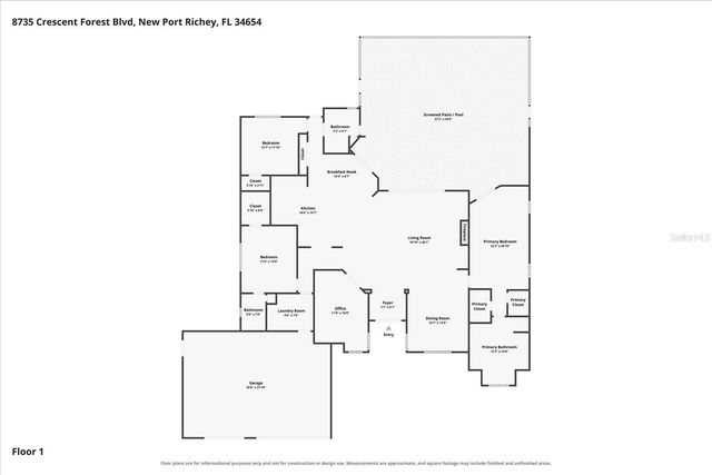 8735 CRESCENT FOREST BOULEVARD, New Port Richey, FL 34654