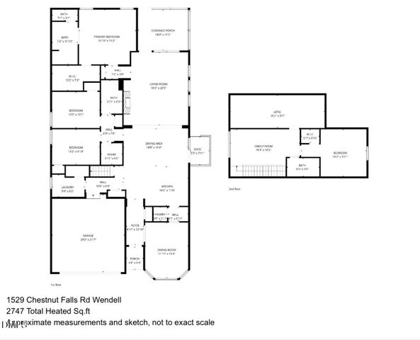 1529 Chestnut Falls Road, Wendell, NC 27591