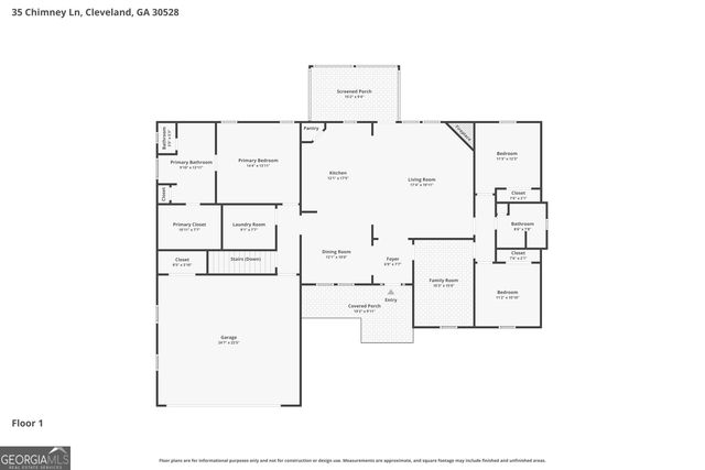35 Chimney Lane, Cleveland, GA 30528