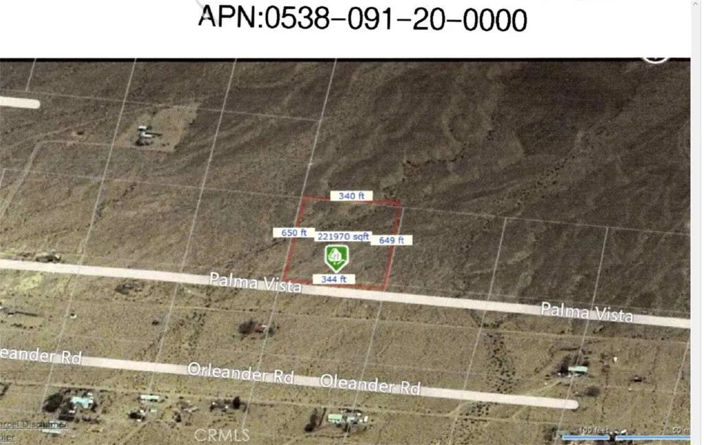 0 Palm Vista, Yermo, CA 92398