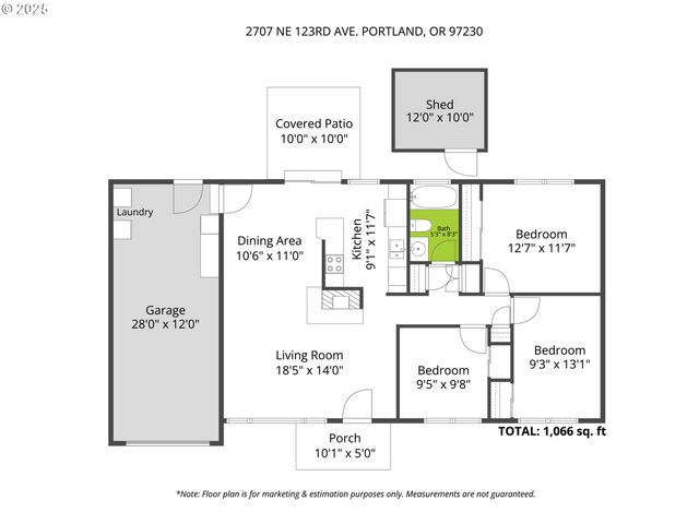 2707 Ne 123RD Ave, Portland, OR 97230
