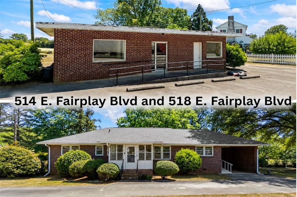 514 & 518 E Fairplay Boulevard, Fair Play, SC 29643