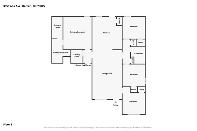 3856 Ada Avenue, Harrah, OK 73045