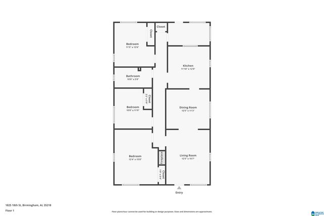 1825 18TH STREET, Birmingham, AL 35218