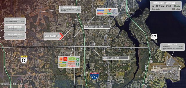 7638 MAILES Court 101,102,201,202, Jacksonville, FL 32210