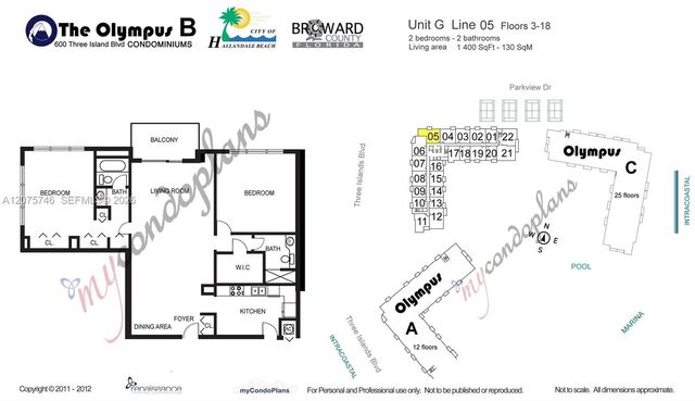 600 Three Islands Boulevard 305, Hallandale Beach, FL 33009