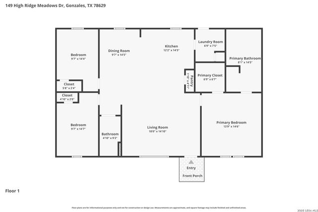 149 High Ridge Meadows Dr, Gonzales, TX 78629