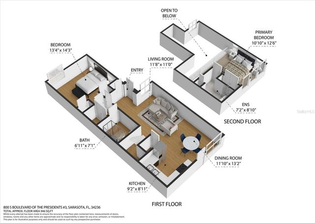 800 S BLVD OF THE PRESIDENTS 3, Sarasota, FL 34236