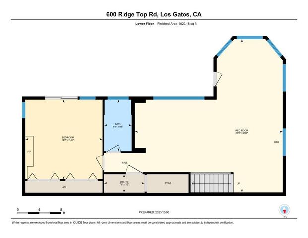 600 Ridge Top Road, Los Gatos, CA 95033